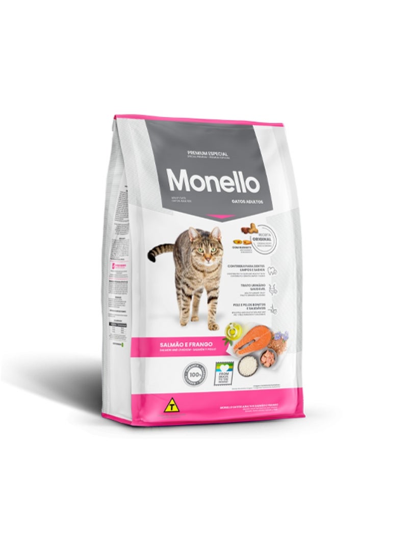 Monello Adult Cat Salmon and Chicken 1kg